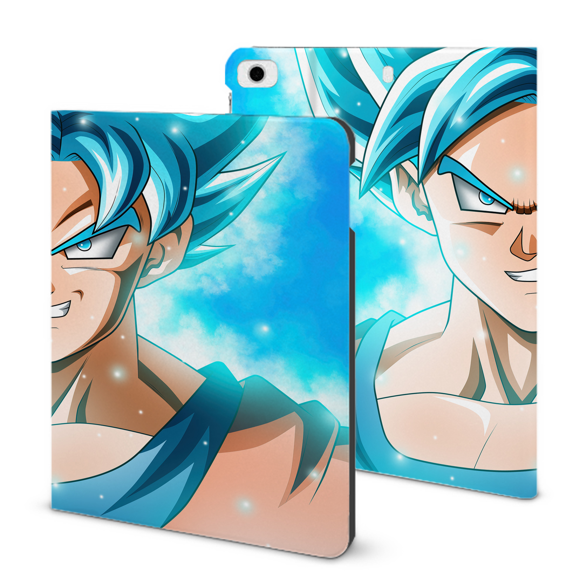 （画像用） ドラゴンボール DRAGON BALL IPad ケース ブック型 PUレザー TPU 耐衝撃 軽量 薄型 ペン収納なし 全面保護 IPad 各モデル対応
